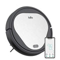 Black Robot Vacuum Cleaner, 3000Pa Suction, 90-Minute Runtime N674