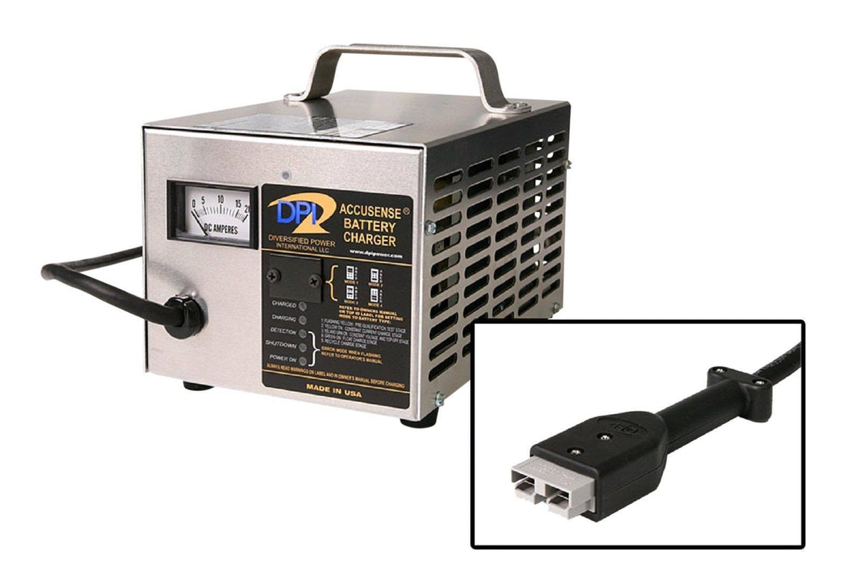 Golf Cart Battery Charger with Anderson Sb-50 Connector W7329