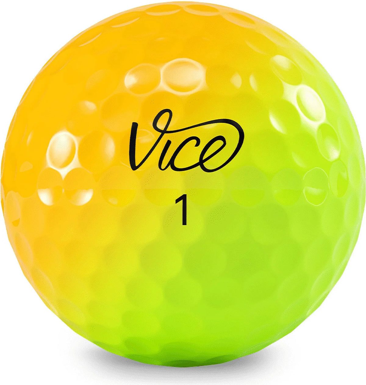 Limited Edition Pro Plus Golf Balls Shade Yellow Orange X4527