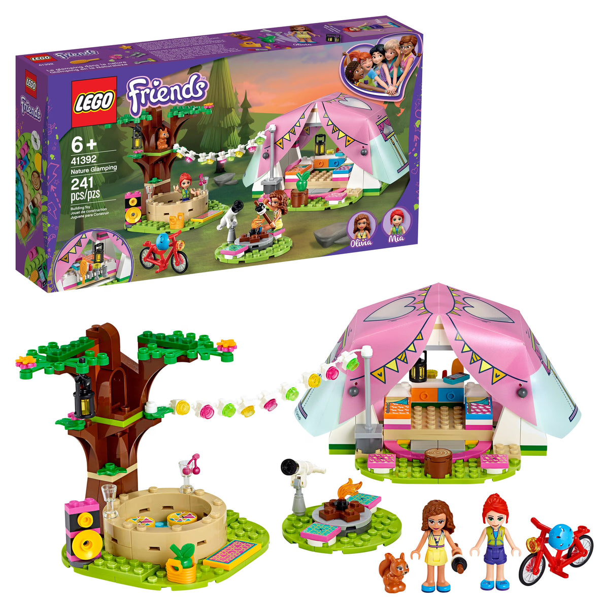 LEGO Friends Camping Building Kit (241 Pieces) M5314