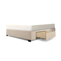 Upholstered Storage Platform Bed M296