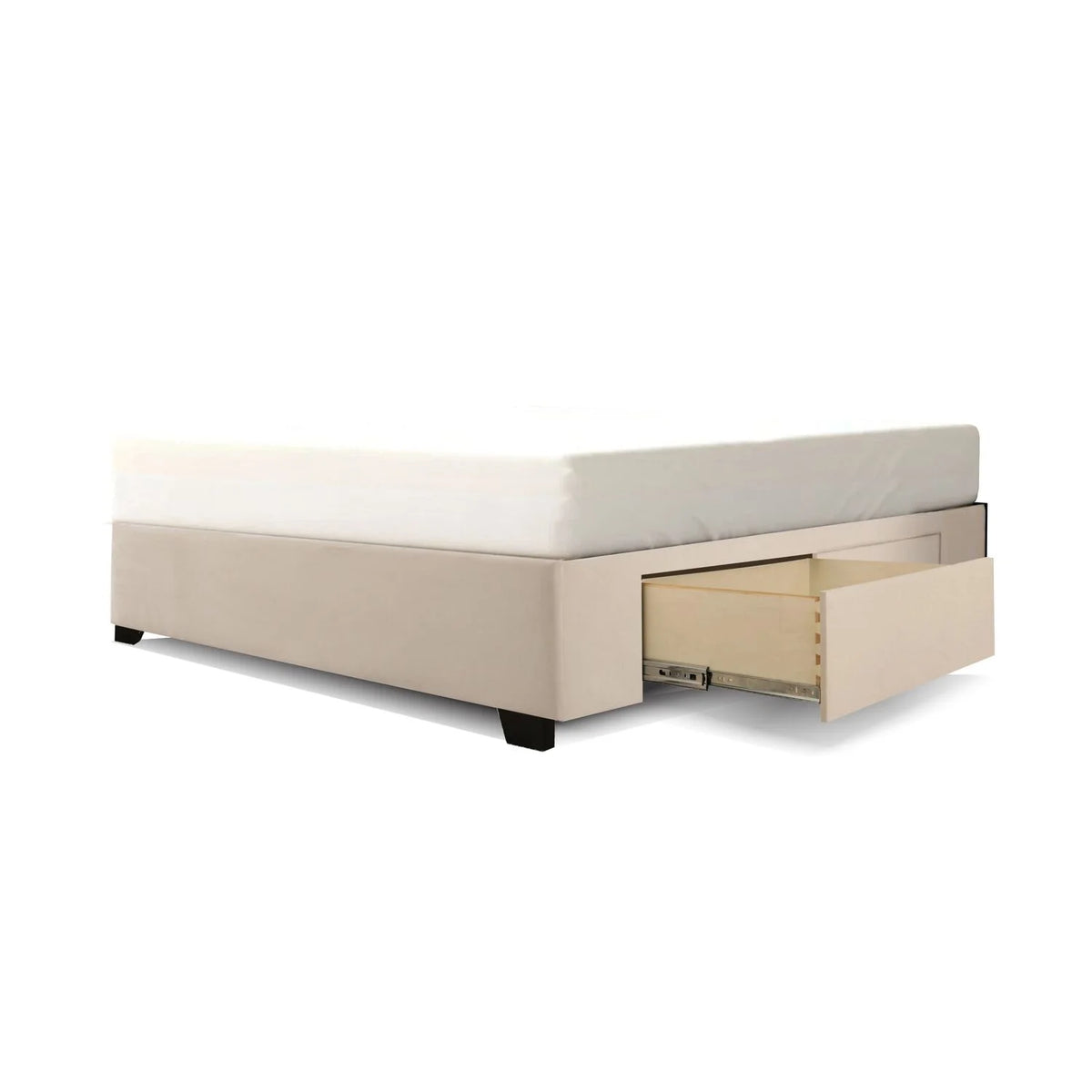Upholstered Storage Platform Bed M296