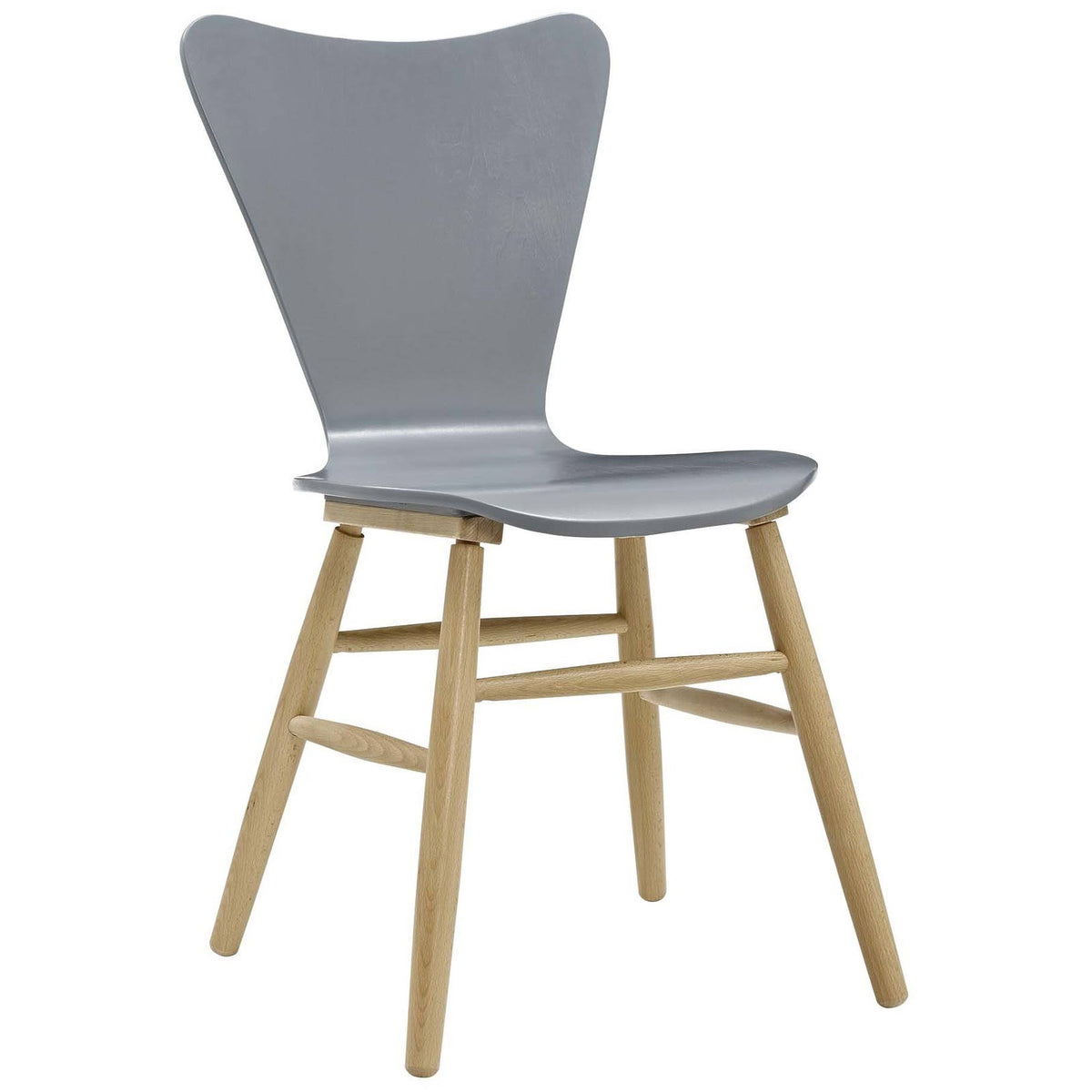 Gray Set of 4 Dining Chair E752863