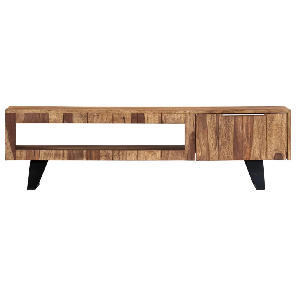Sheesham Wood TV Cabinet with Door and Compartment G14670