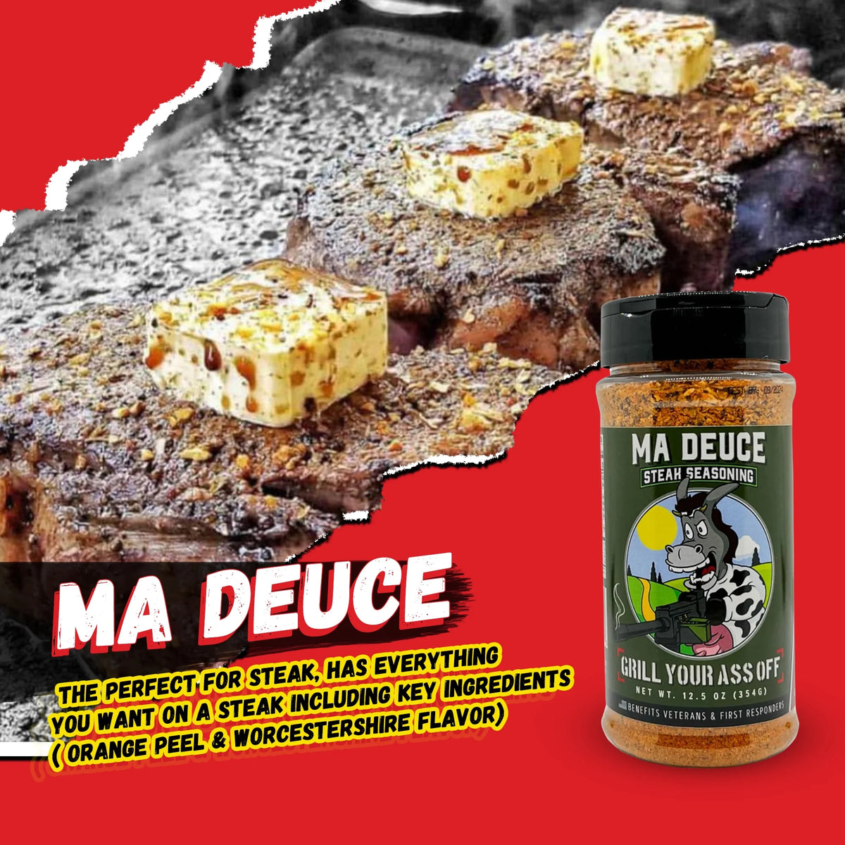Steak BBQ Seasoning 12.5 oz F808