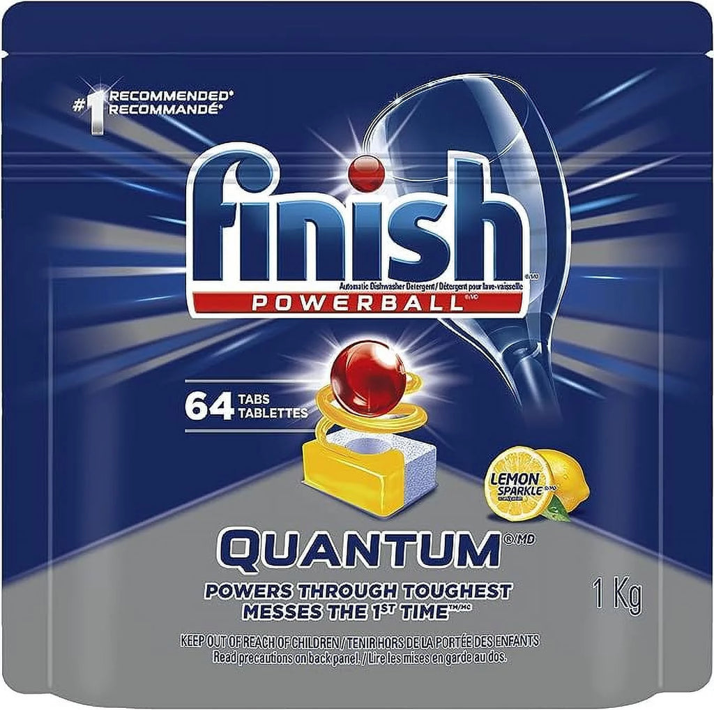 Lemon Sparkle 64 Tabs Dishwasher Detergent Pods H4375