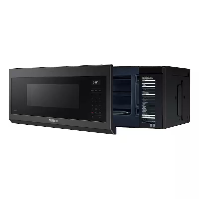 Black Stainless Steel Over the Range Microwave R95619