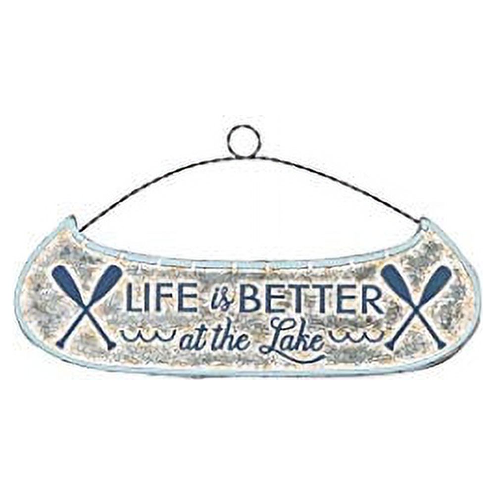 Metal Canoe Wall Decor L38584