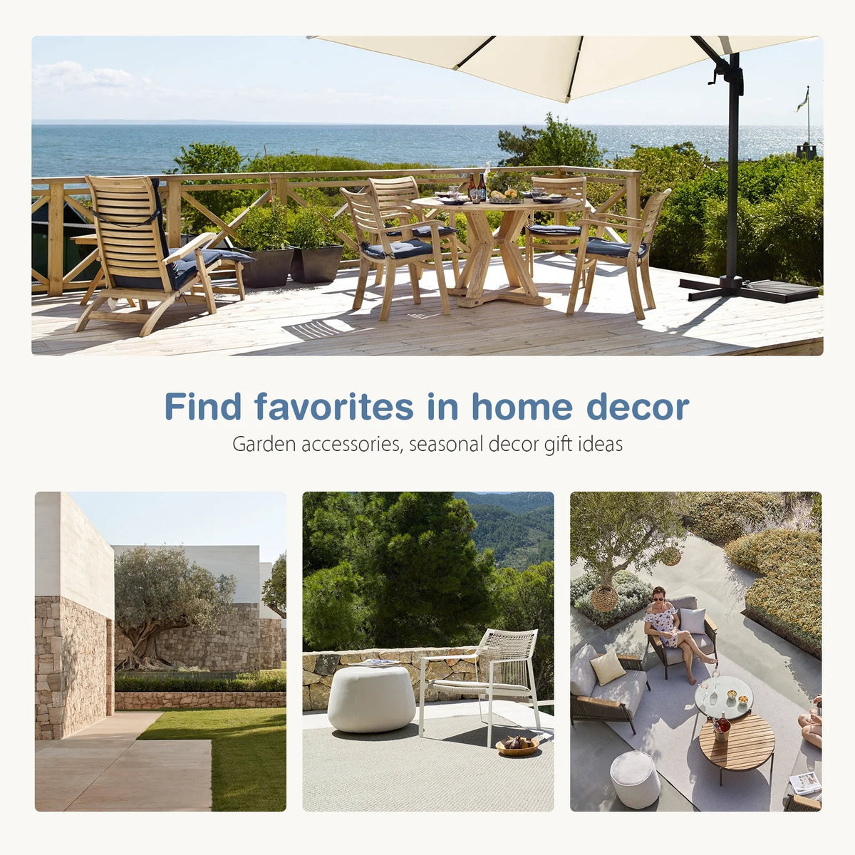 Black Outdoor Patio Furniture Set with Sectional Sofa, Table, Chairs and Cushions T511