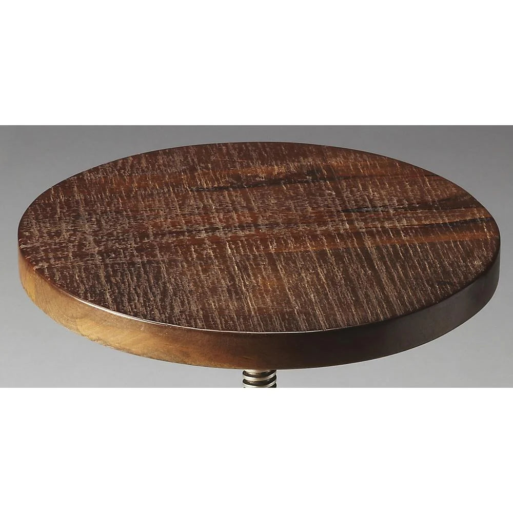 Industrial Chic Adjustable Accent Table V85796
