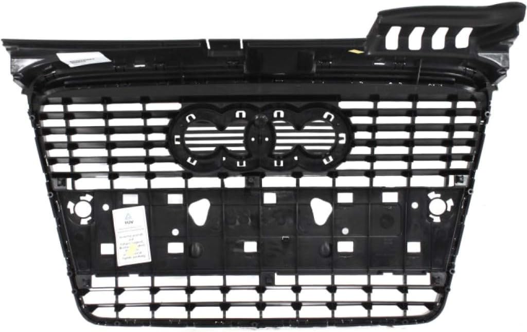 Audi A4 S4 Grille Assembly 2005-2009 Gray Plastic S8590