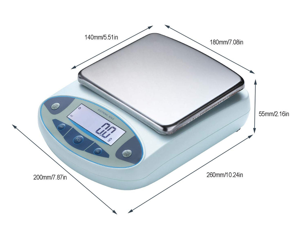 5kg x 0.1g Digital Electronic Balance Scale P6324