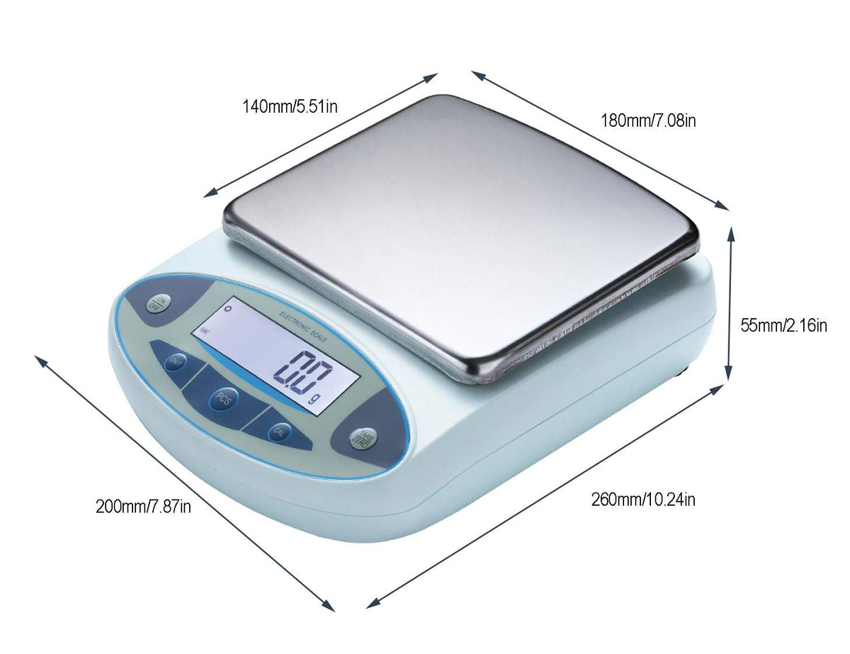 5kg x 0.1g Digital Electronic Balance Scale P6324
