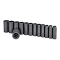 1/2 in. Drive SAE Impact Deep Socket Set, 13 Piece R364343