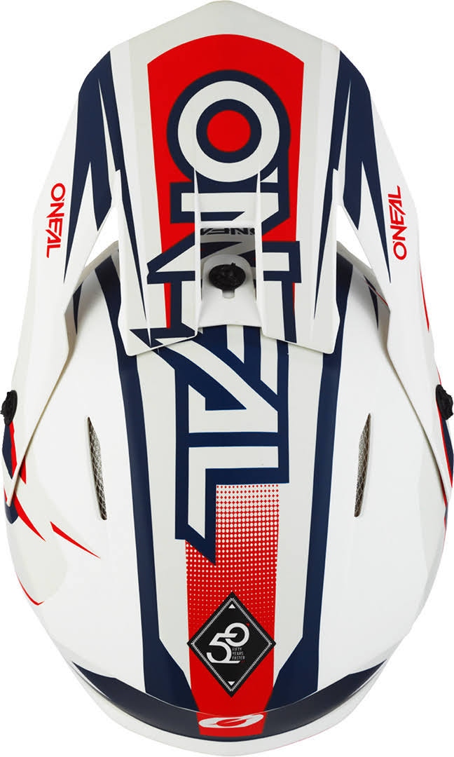 White/Blue XS Cross Helmet D252302