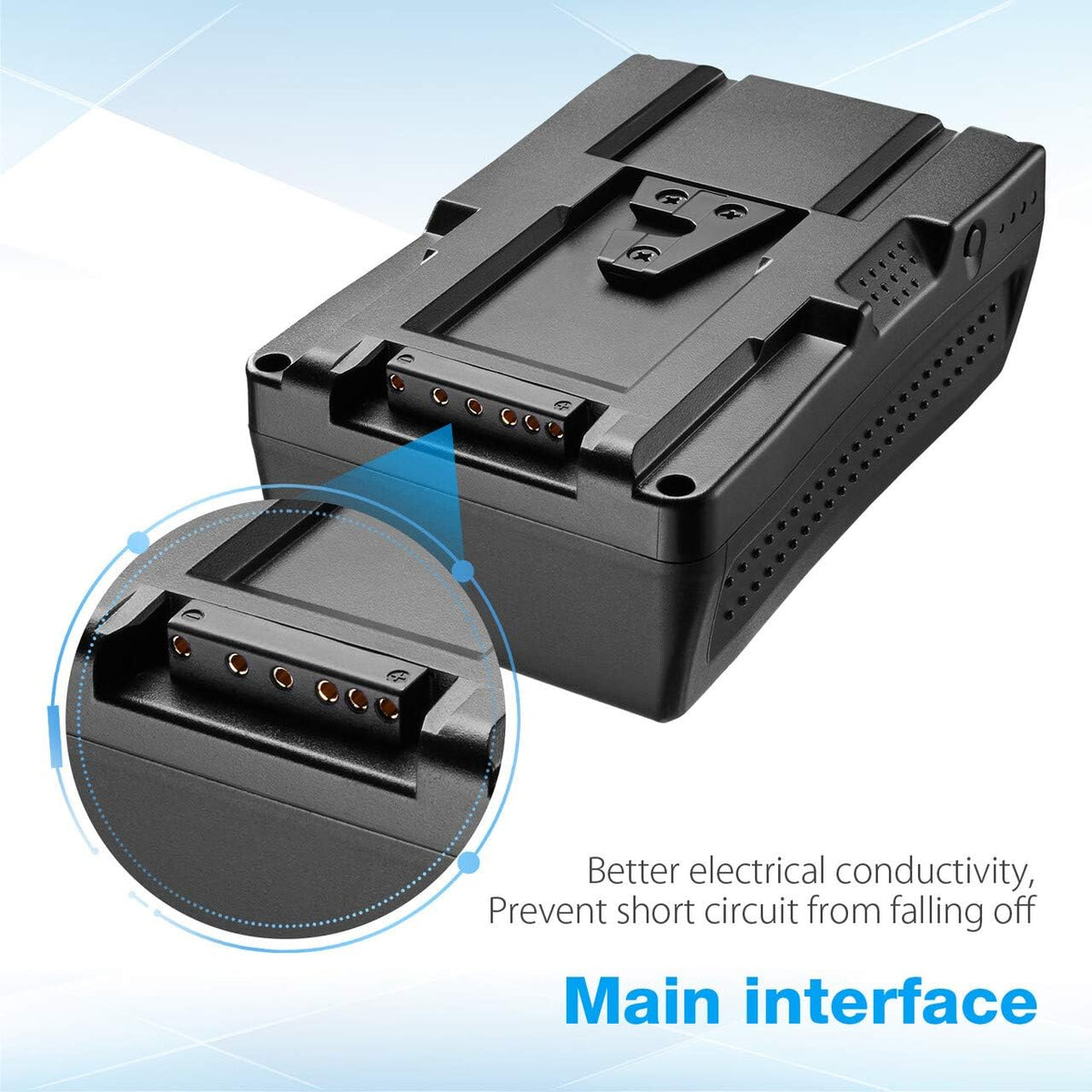 190Wh V Mount Battery with D-Tap Cable and Charger U782