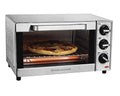 Large 4-Slice Stainless Steel Toaster Oven Q7907