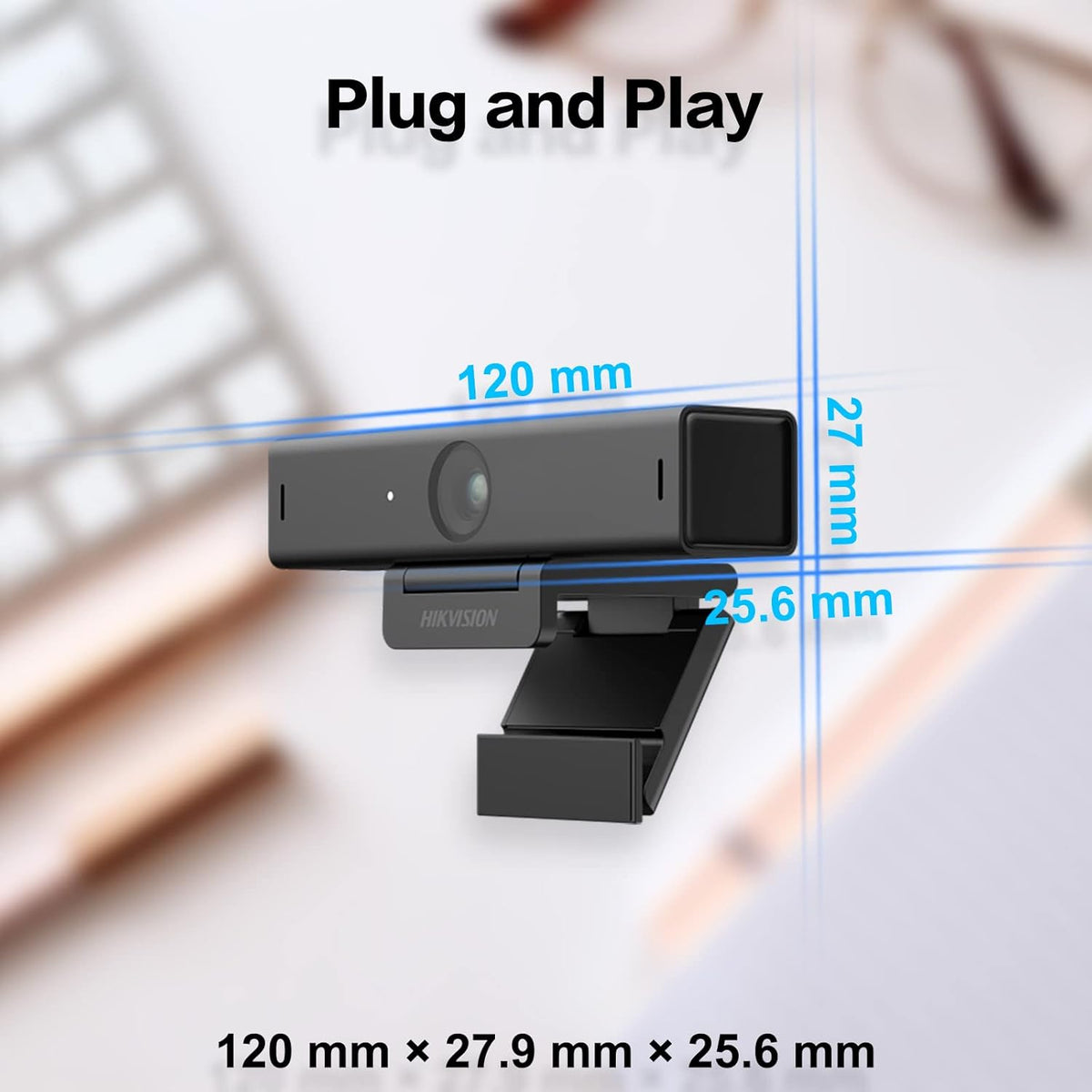 2K HD Webcam with Microphone, 30fps Autofocus, Pack of 2 H72417
