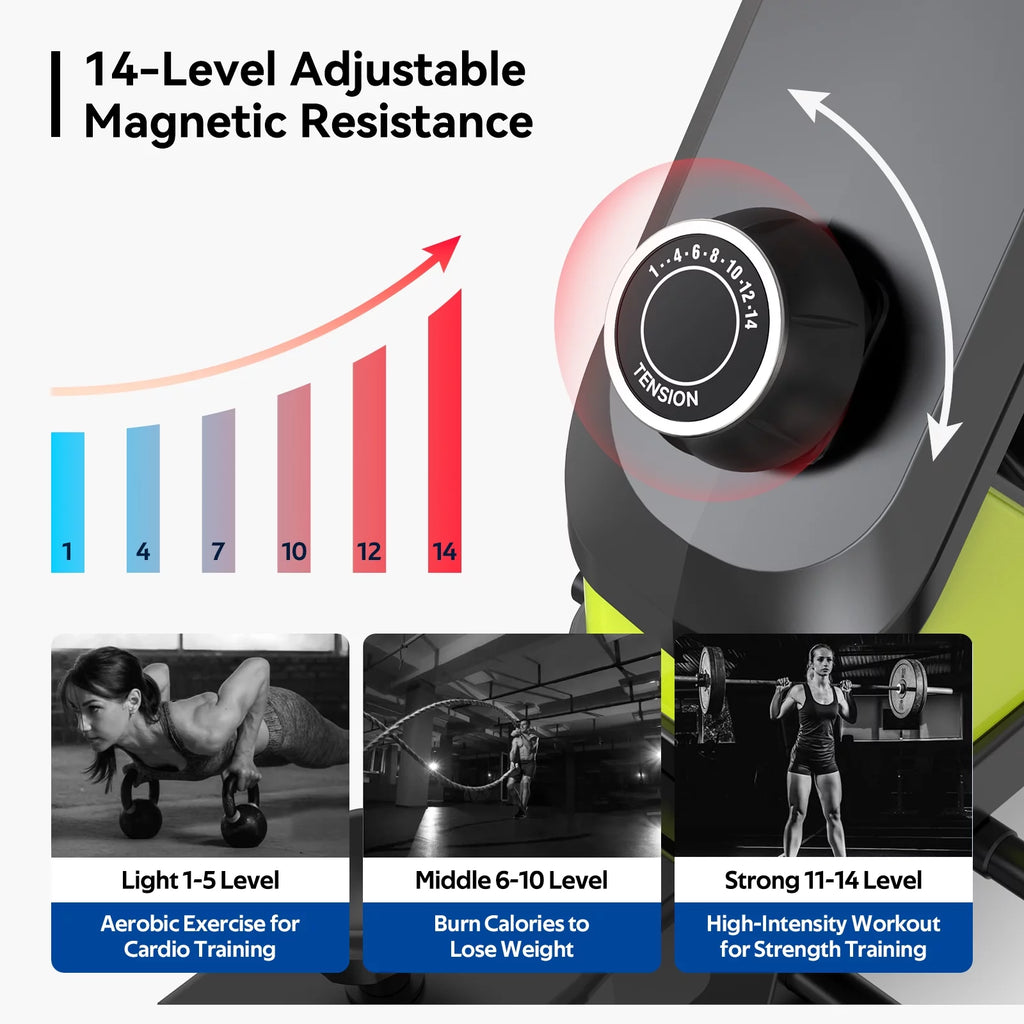 3-in-1 Foldable Magnetic Rowing Machine D224