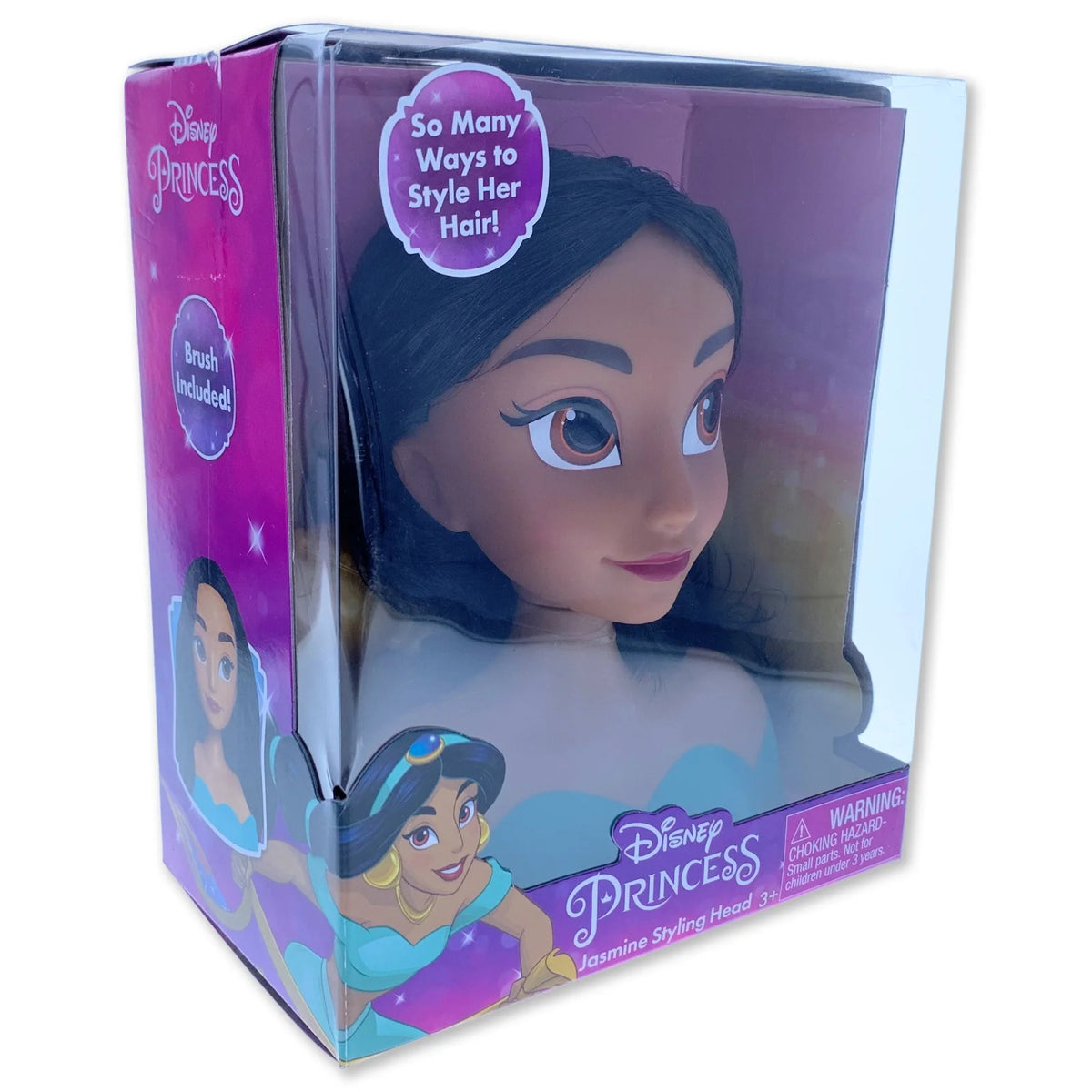 Disney Aladdin Girls Mini Styling Head Doll Jasmine Q311