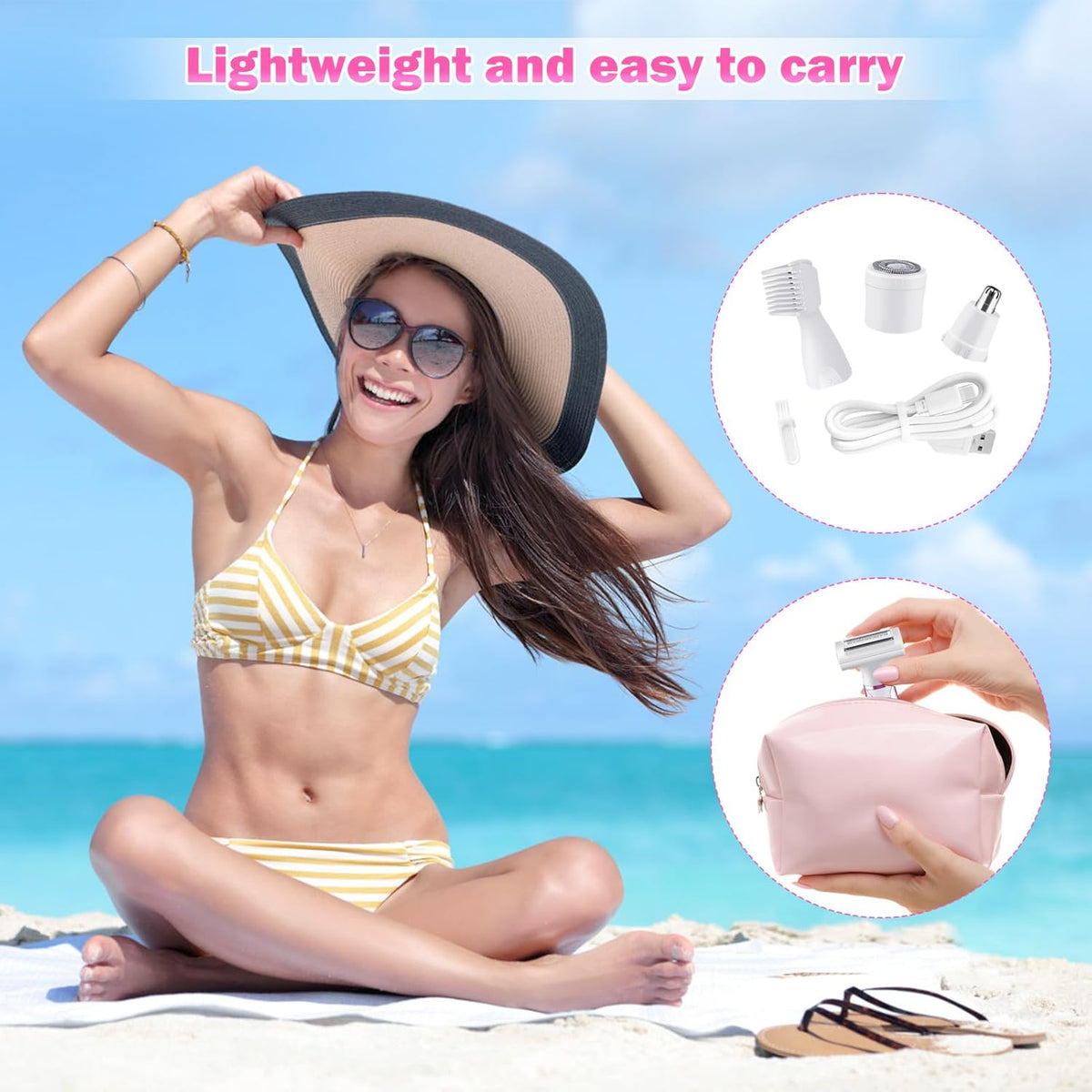 4 in 1 Electric Razor for Women K57710
