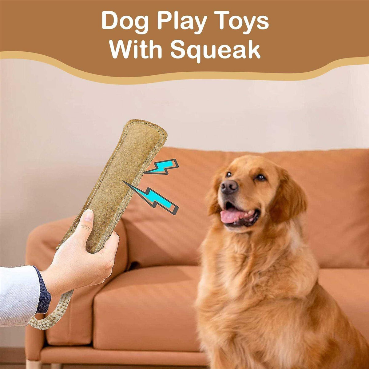 Leather Dog Toy P842503
