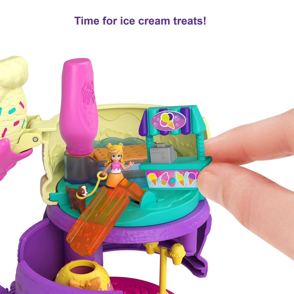 2-in-1 Playground with 2 Micro Dolls and 25 Accessories W79533