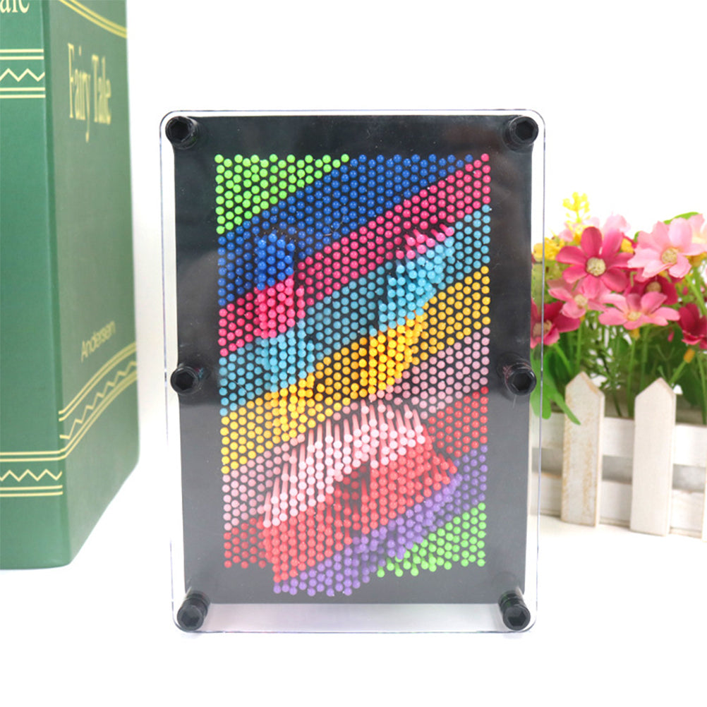 Colorful Plastic Pin Art Toy I901769