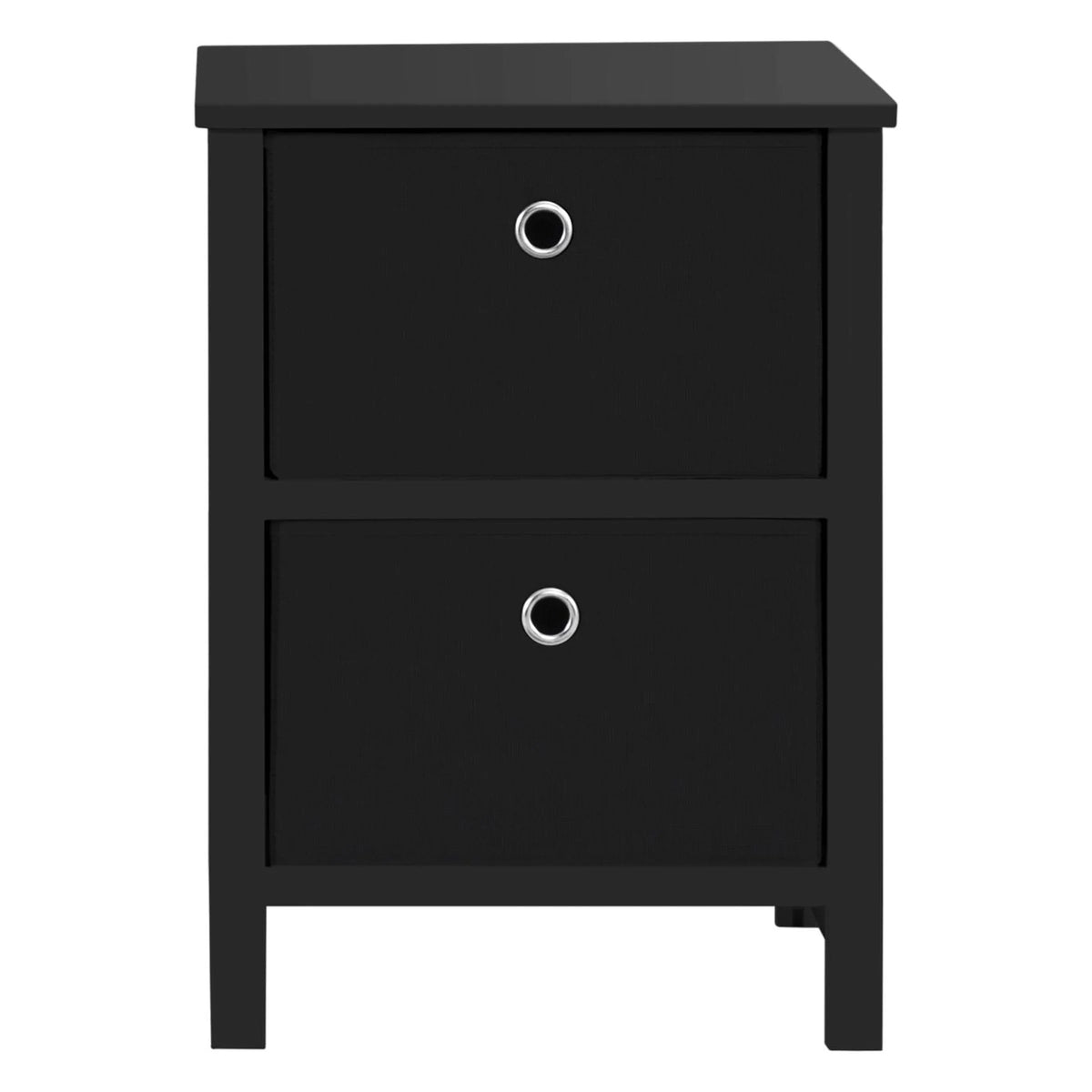 2 Drawer Night Stand Black L50770