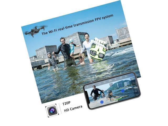 Quadcopter Drone with Camera Live Video WiFi FPV J978