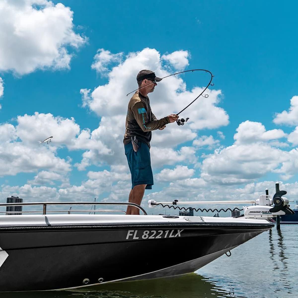 Carbon Case Travel Freshwater Spinning Combo L523662