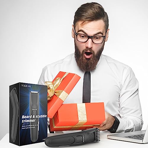 Men's Cordless Beard Trimmer with Stainless Blade A484534