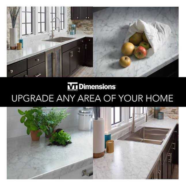 25.25-in x 3.75-in Straight Laminate Countertop with Integrated Backsplash I897643