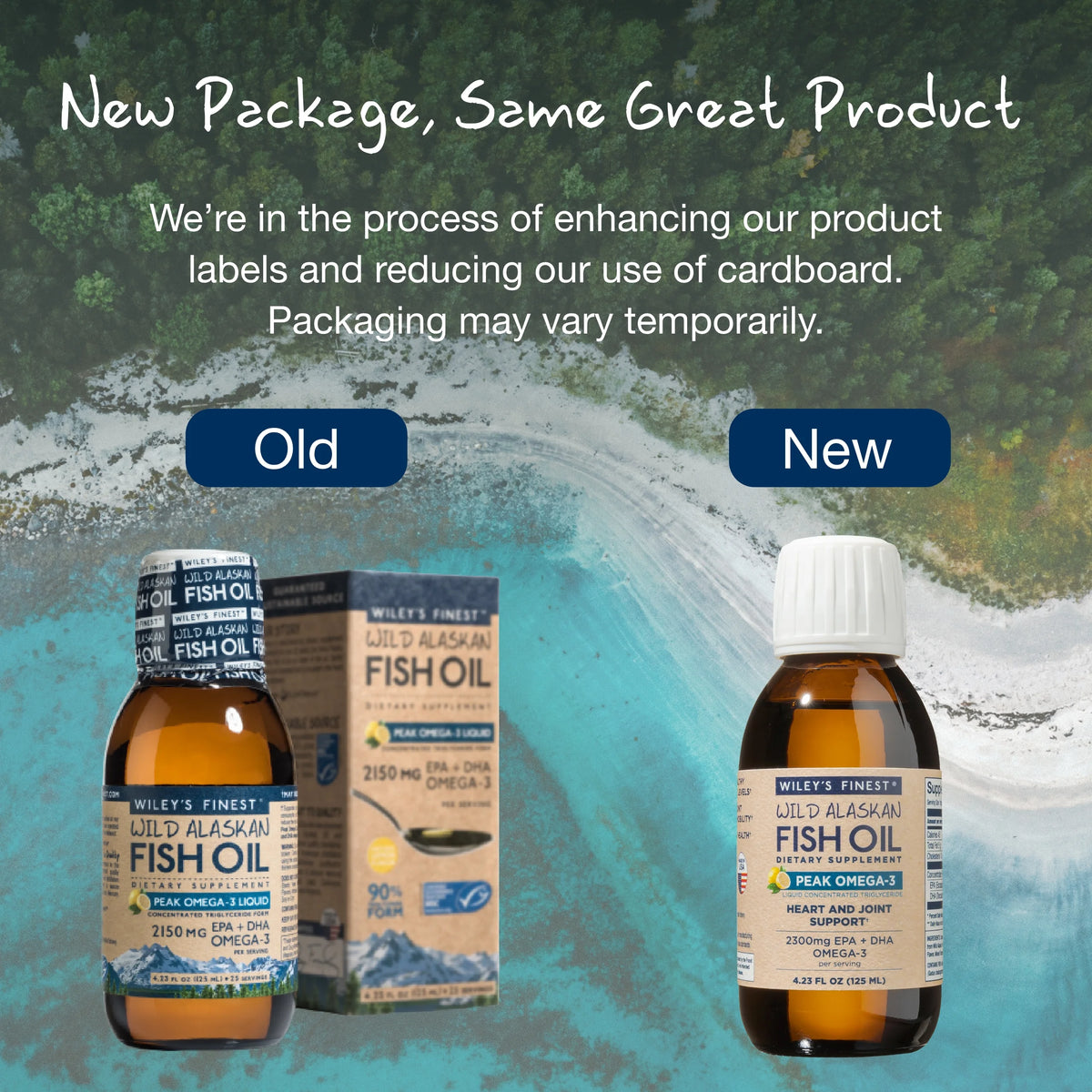 4.23 oz Wild Alaskan Fish Oil Liquid Z7172