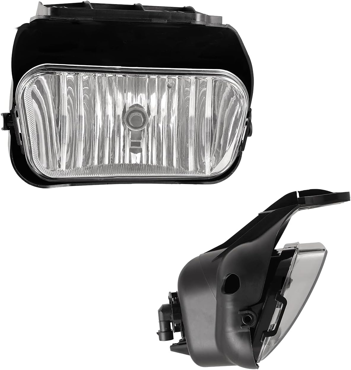 Fog Lights Pack of 2 with H10 12V42W Halogen Bulb Clear Lens P627803