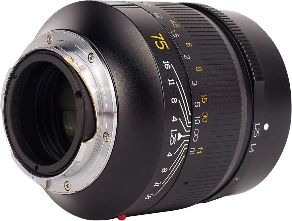 75mm F1.25 Fixed Mirrorless Camera Lens K3812