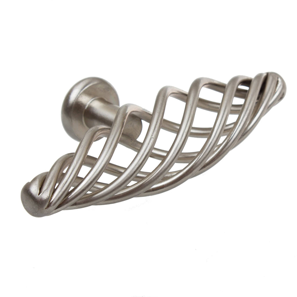 Satin Nickel Oversized Birdcage Cabinet T-Knobs Pack of 25 T715817