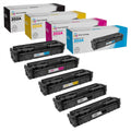 Compatible Toner Cartridge Replacement 5 Pack Black Cyan Magenta Yellow Z669