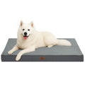 Extra Large Waterproof Egg Crate Foam Dog Bed with Removable Washable Cover R798601