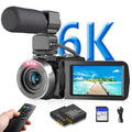 6K 64MP IR Night Vision Video Camera with 32GB SD Card E7571