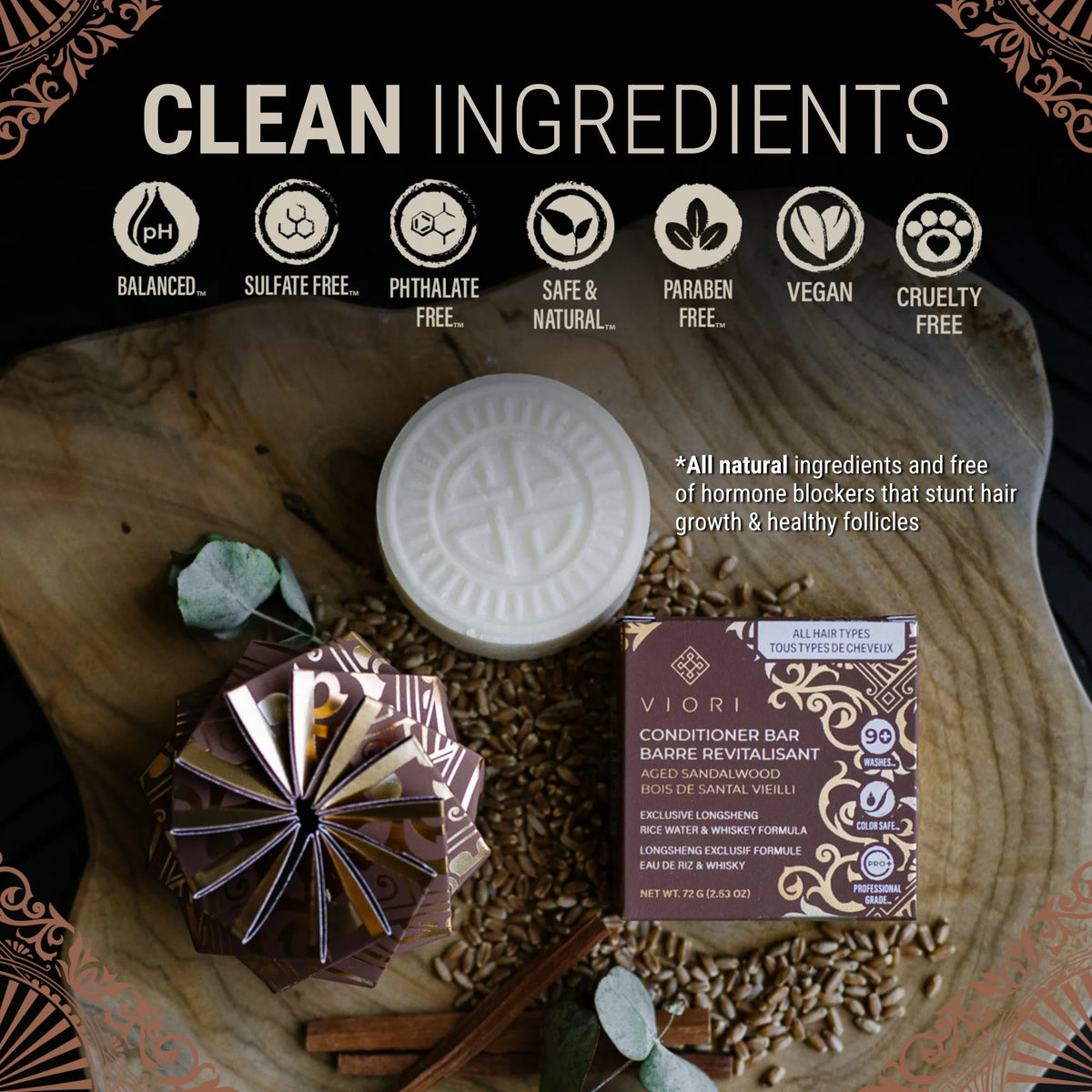 Charred Patchouli Conditioner Bar P17901