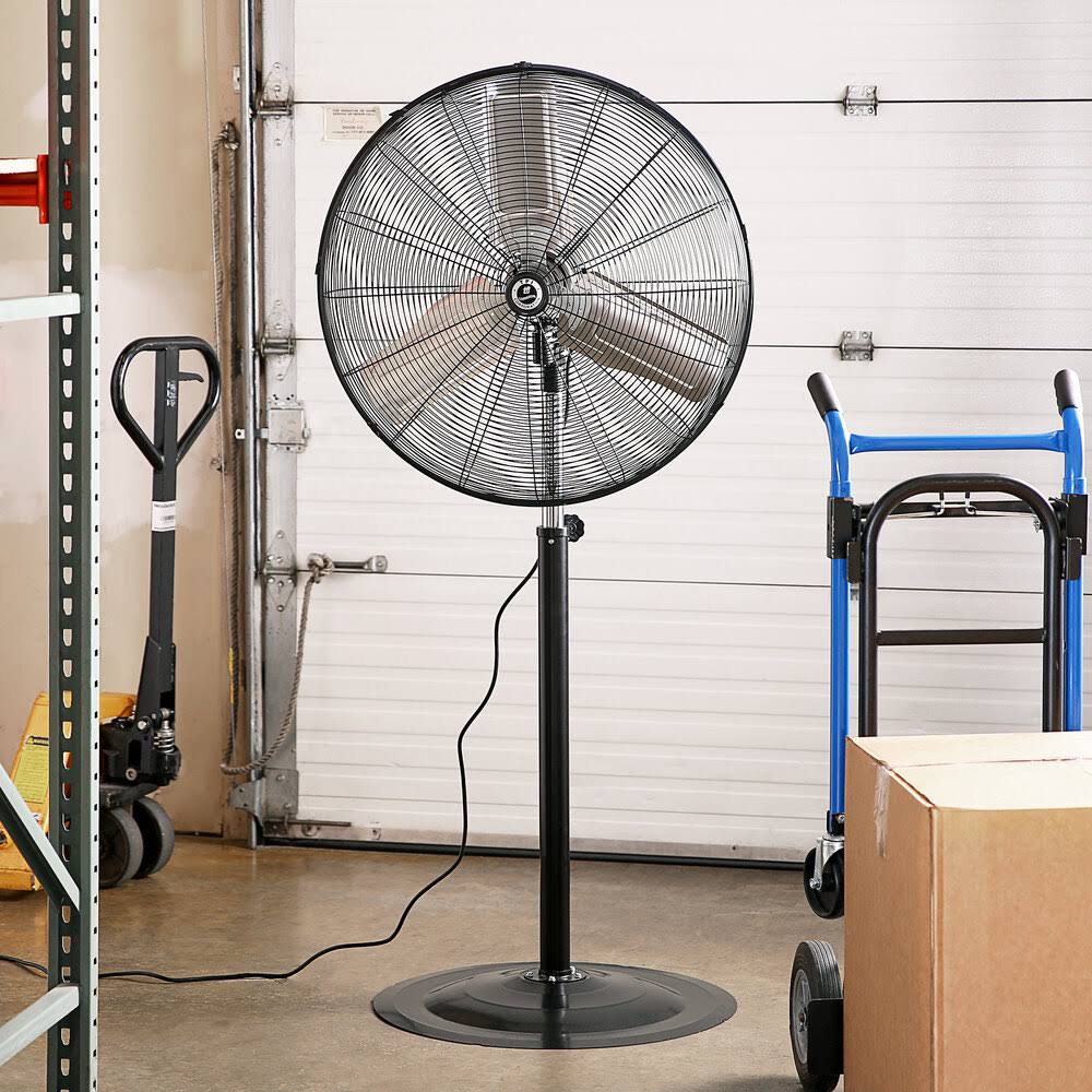 30x22 Oscillating Commercial Pedestal Fan R17089