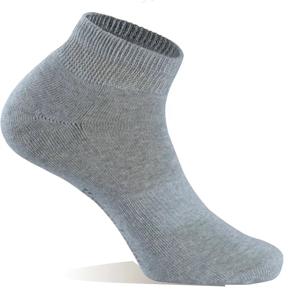 Cotton Diabetic Low Cut Socks with Seamless Toe, 5 Pairs X381899