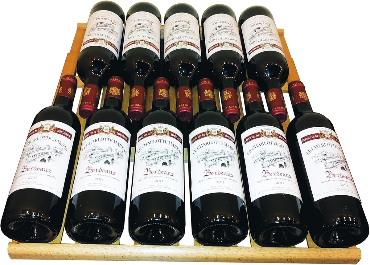 173-Bottle Dual Zone Compressor Wine Fridge Refrigerator Q234047
