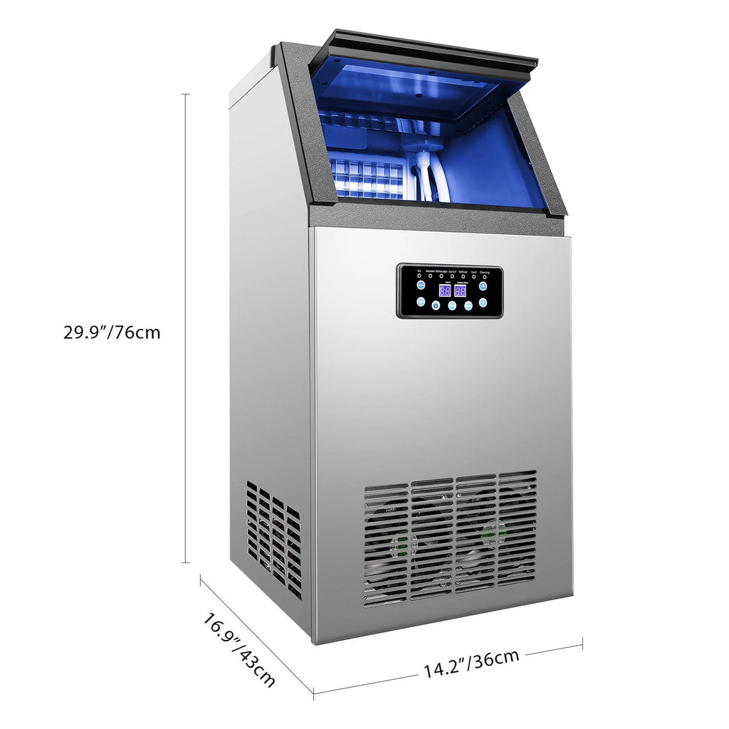 Commercial Ice Maker Machine 36 Ice Cube 130lb/24h D853810