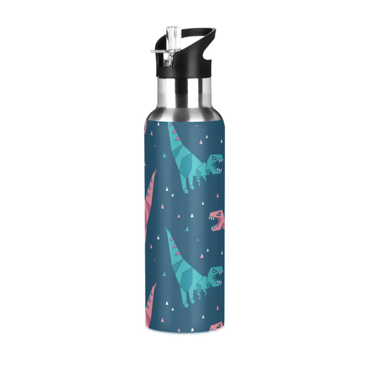 Stainless Steel Water Bottle with Straw Lid Vacuum Insulated 20 OZ L25370