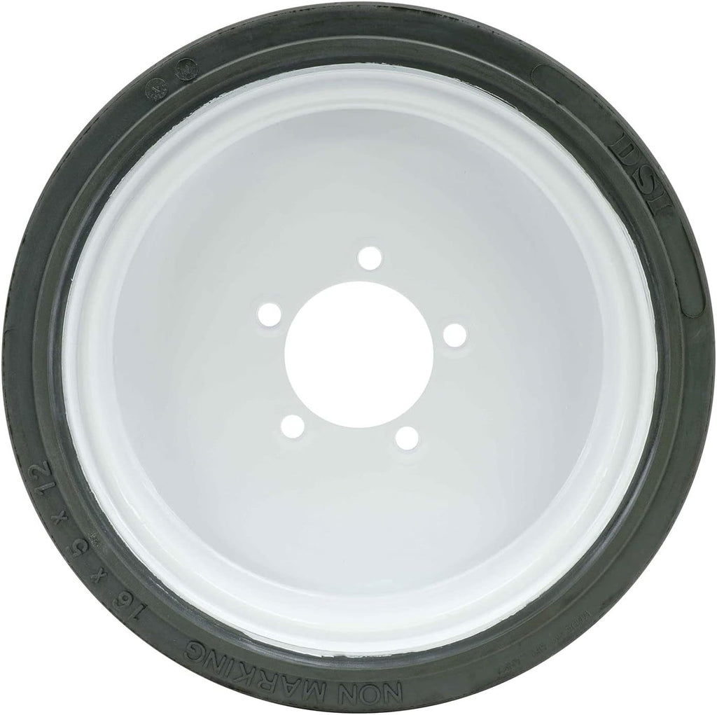 (2 Pack) 16 x 5 x 12 Non-Marking Wheel Assembly R92666