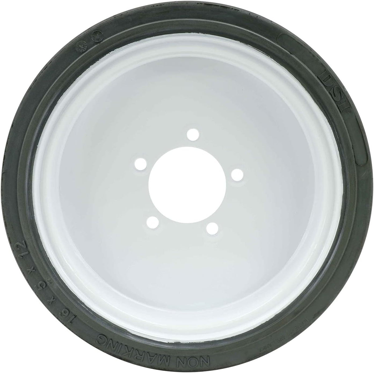 (2 Pack) 16 x 5 x 12 Non-Marking Wheel Assembly R92666