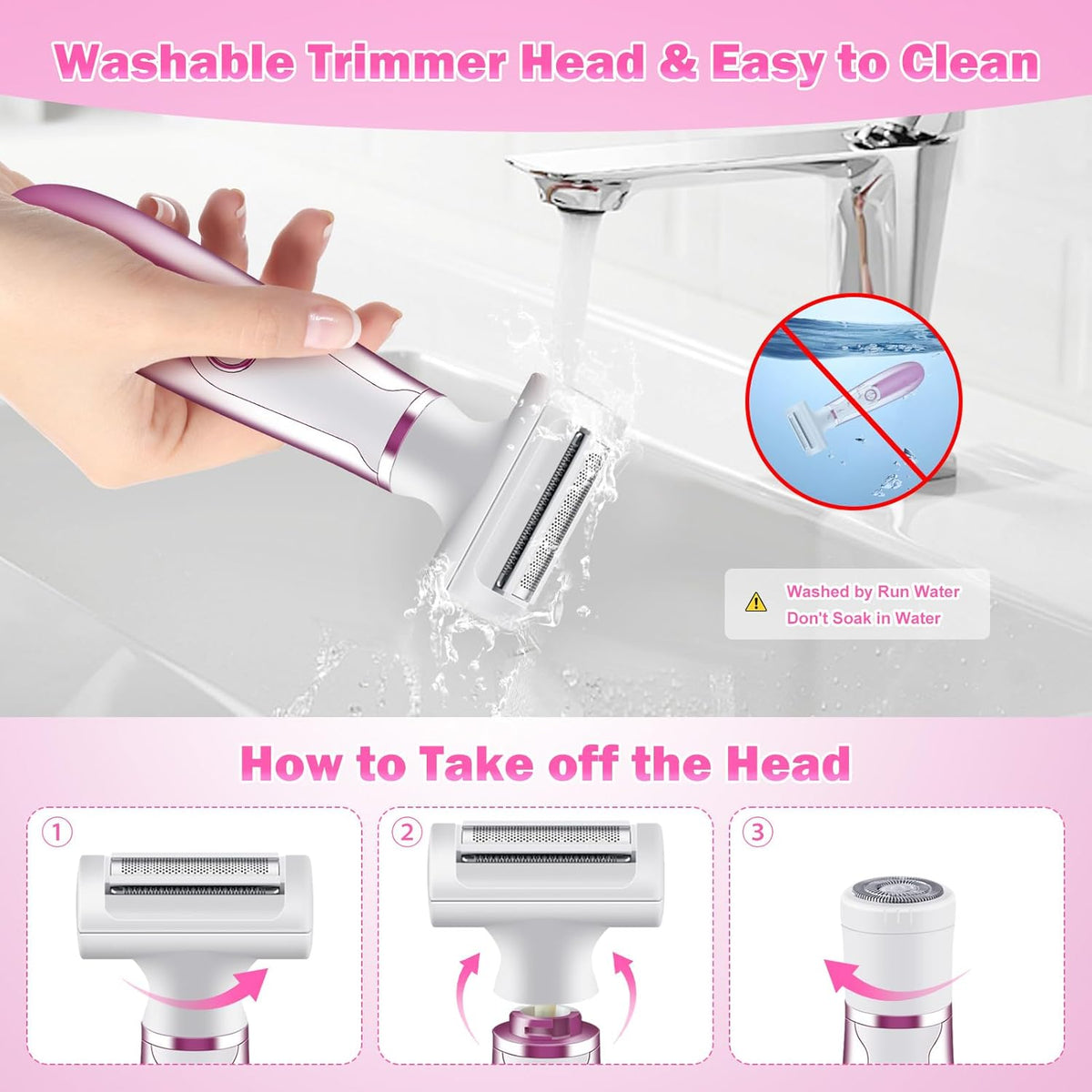 4 in 1 Electric Razor for Women K57710