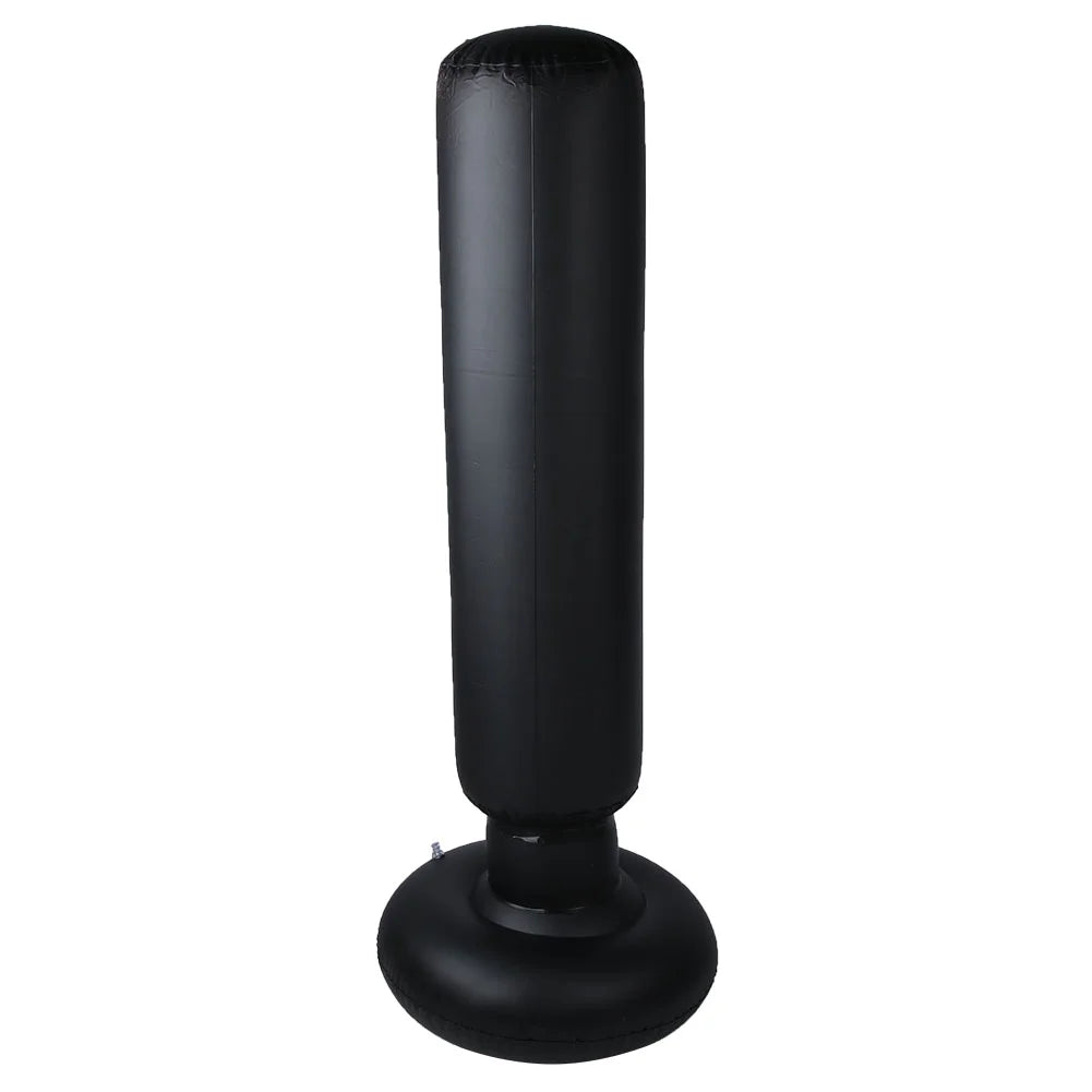 Inflatable Punching Bag for Kids, PVC 160cm (Black) W642